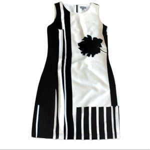 NEW Vince Camuto Black & White dress - size 4